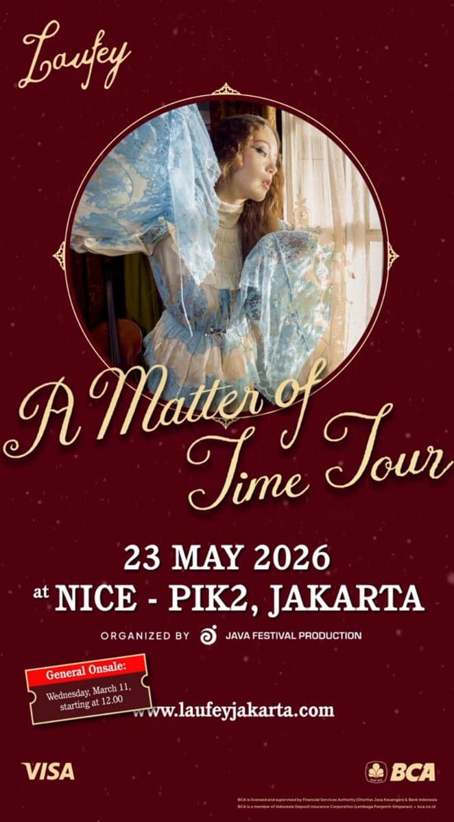 Laufey akan gelar konser di NICE PIK 2 pada 23 Mei 2026
