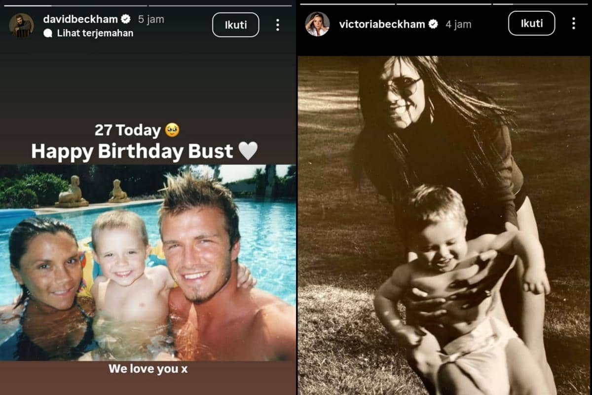 Victoria-David Beckham Kirim Ucapan Ultah ke Brooklyn Walau Berseteru