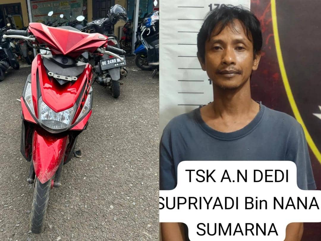 Dalih Antar Ibu ke Puskesmas, Pria di Metro Bawa Kabur Motor Tetangga
