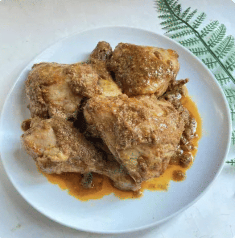 Rendang Ayam Tanpa Santan