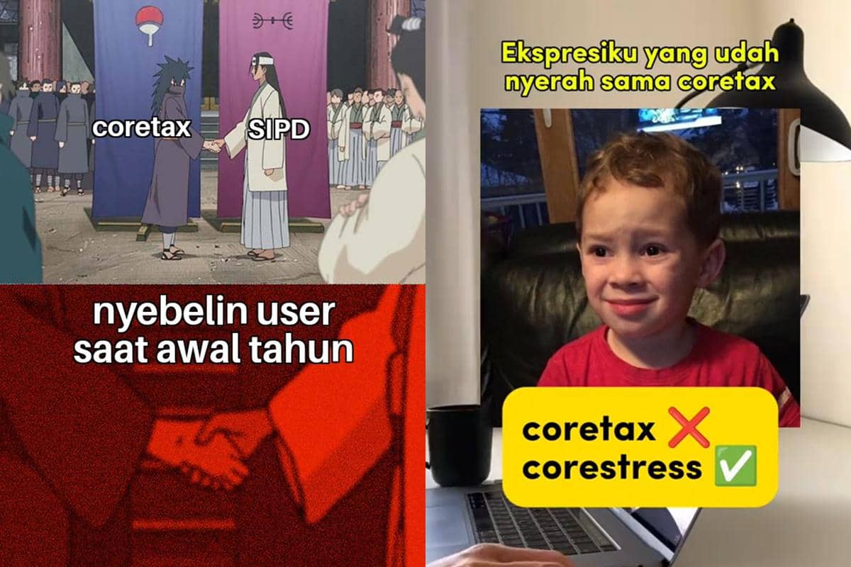 10 Meme Lucu Lapor Pajak lewat Coretax, Sukses Bikin Pusing Orang Banyak