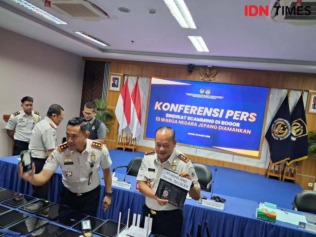 Imigrasi: 12 WNA Polisi Gadungan Jepang Ditangkap Murni Laporan Warga