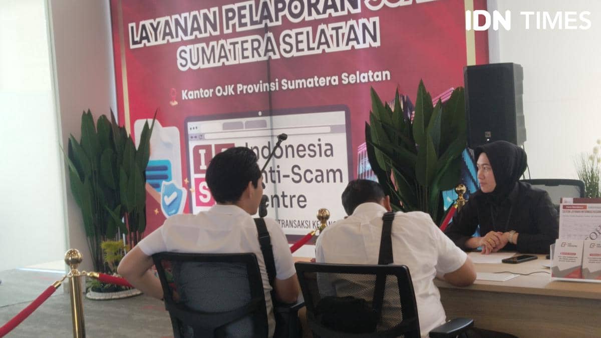 Pusat pengaduan scam lewat layanan IASC di Kantor OJK Sumsel