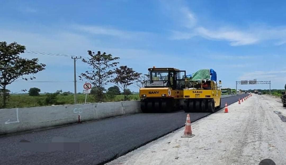 Perbaikan Tol Kayuagung kini 93,5 persen, Target Mulus Sebelum Lebaran