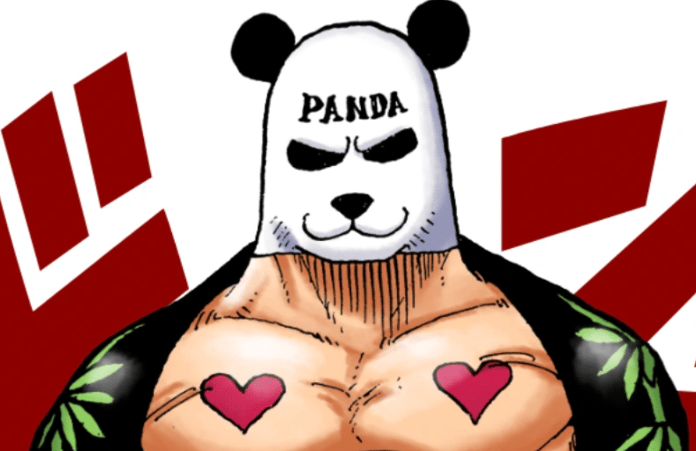 Pandaman. (Dok. Eiichiro Oda, Shueisha/One Piece)