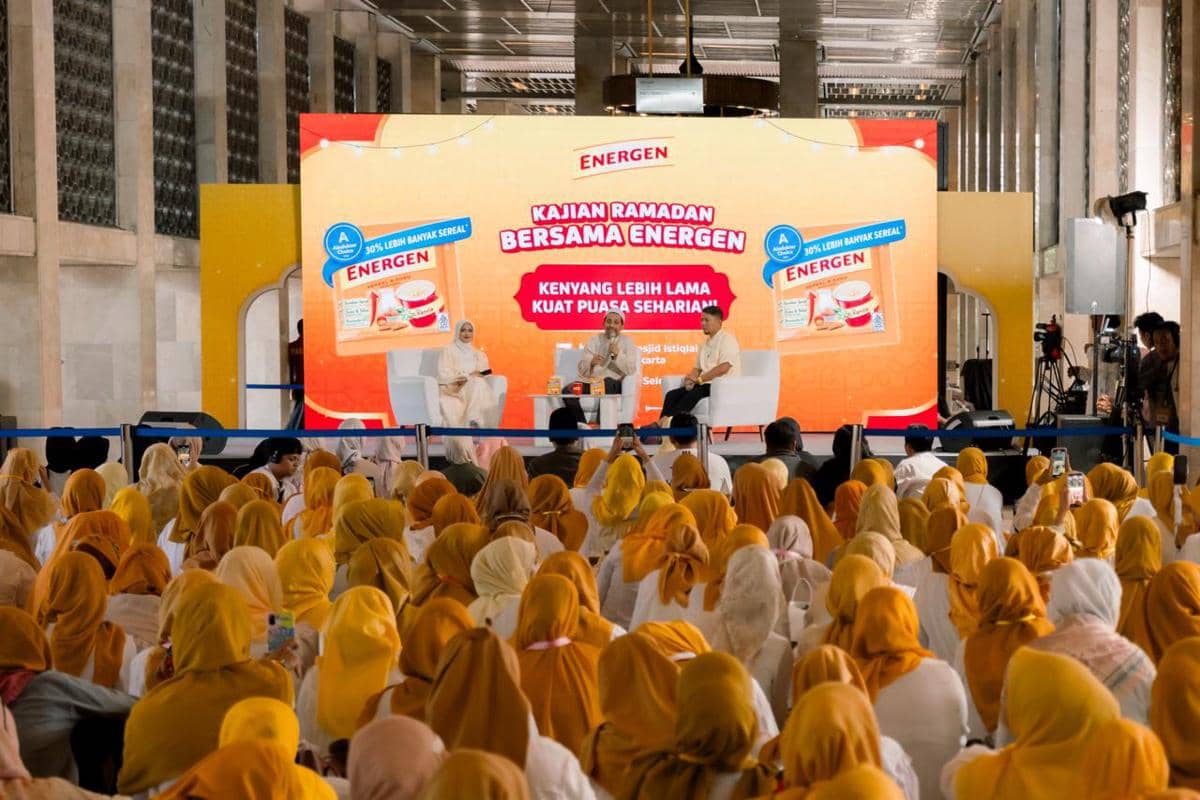 Energen Ajak Keluarga Indonesia Ikut Kajian Ramadan di Masjid Istiqlal