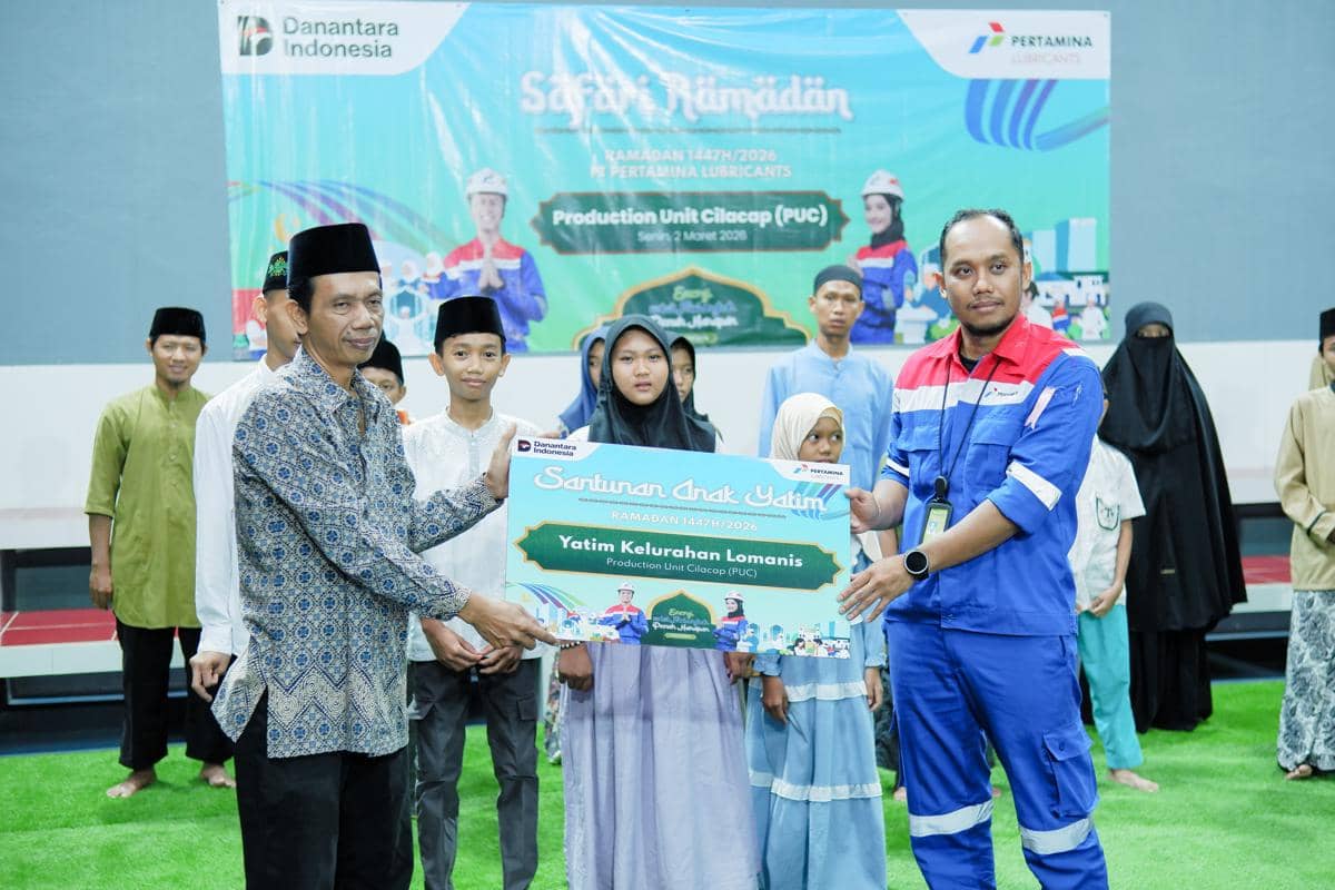 Berkah Ramadan, Ratusan Anak Yatim di Cilacap Terima Santunan Pendidikan