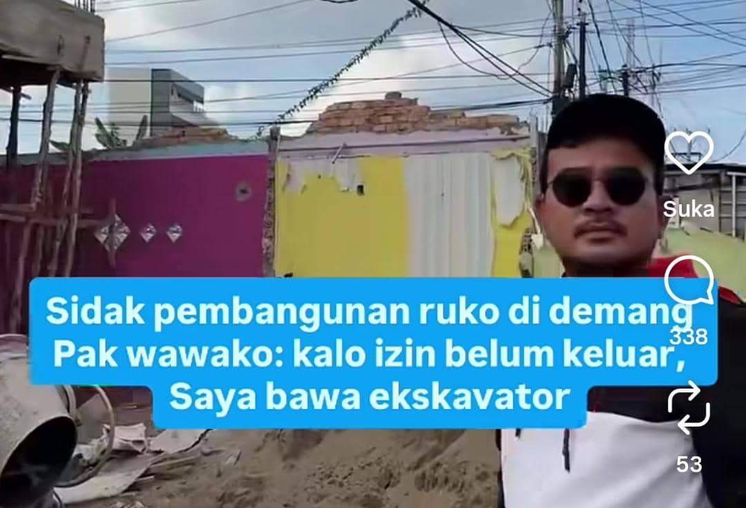 Pemkot sidak bangunan di Palembang yang tak berizin