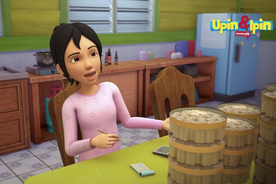 4 Bisnis yang Pernah Dijalani Karakter Upin & Ipin saat Ramadan
