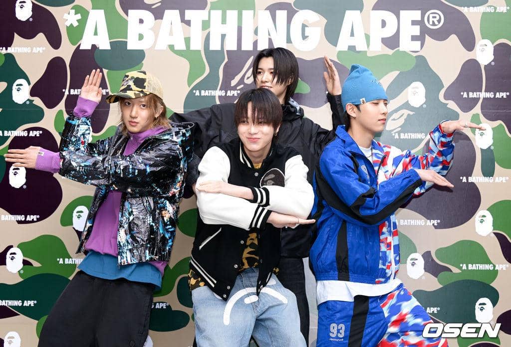 potret LNGSHOT di event BAPE Seoul 