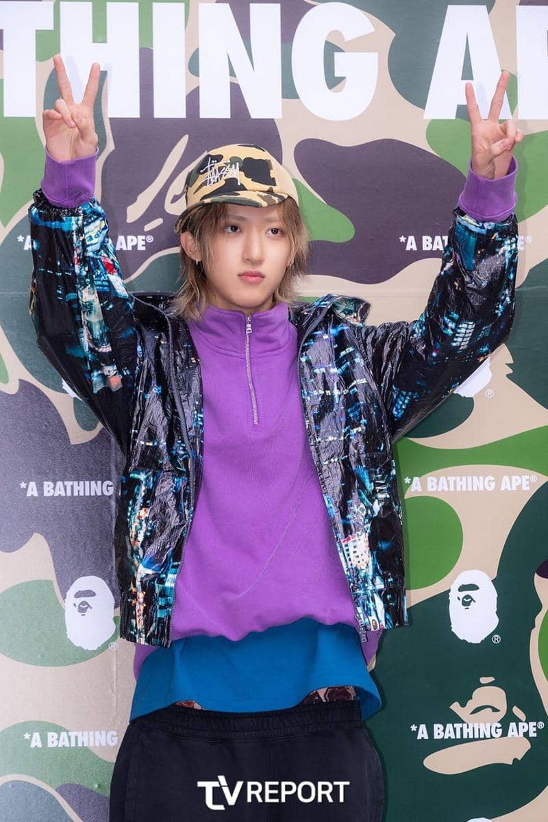 potret LNGSHOT di event BAPE Seoul