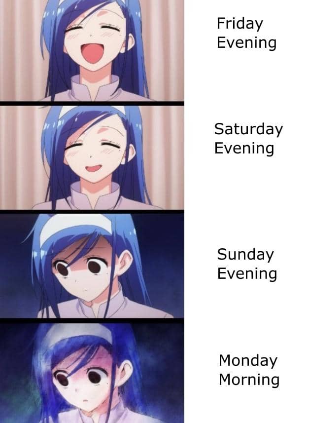 meme kartun tentang hari buruk