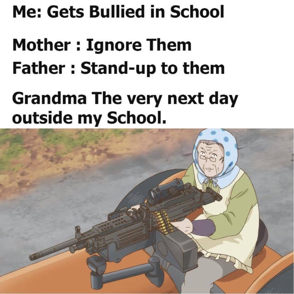 meme anime tentang hari buruk