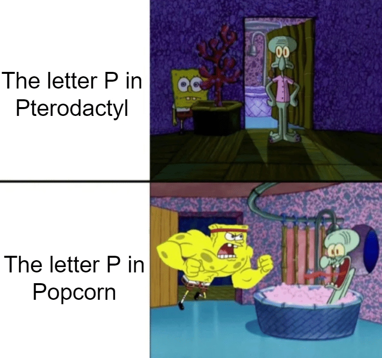 meme kartun tentang popcorn