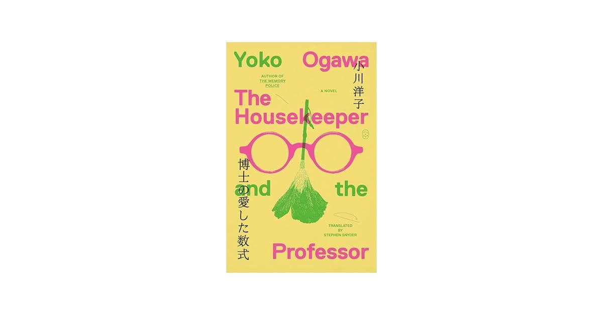 cover buku The Housekeeper and the Professor karya Yoko Ogawa 