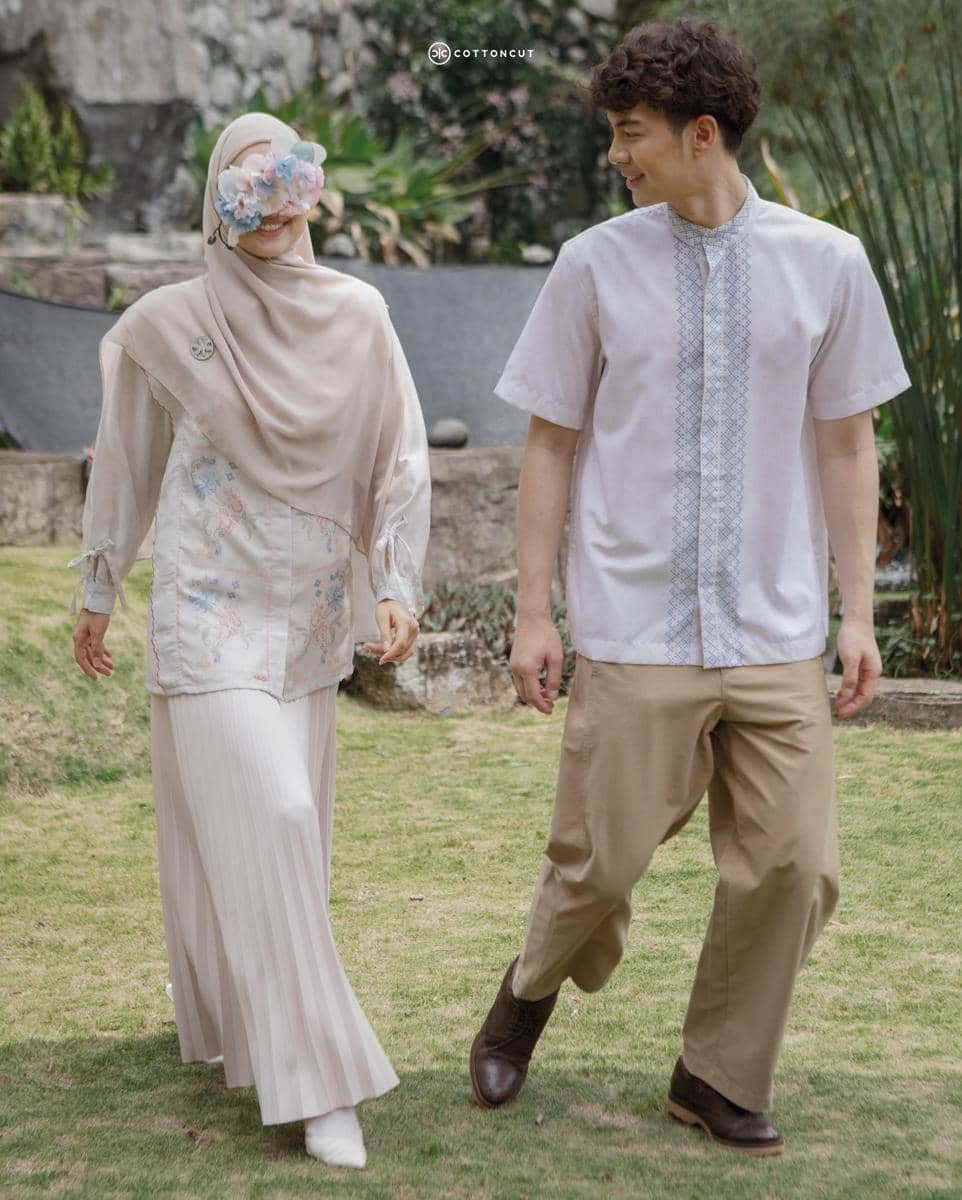 ide sarimbit lebaran 2026 warna pastel