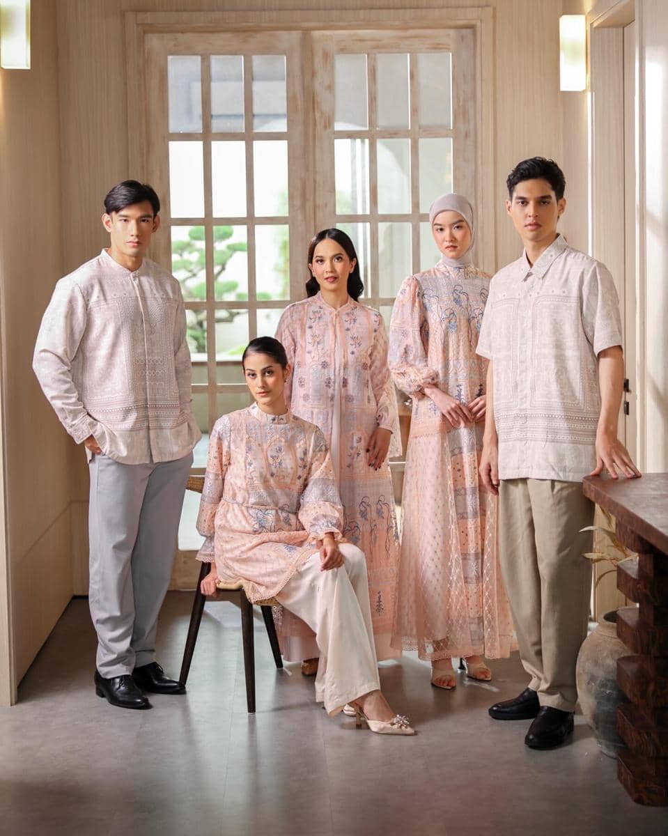 ide sarimbit lebaran 2026 warna pastel