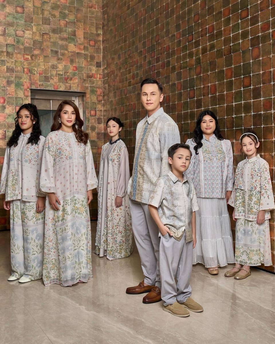 ide sarimbit lebaran 2026 warna pastel