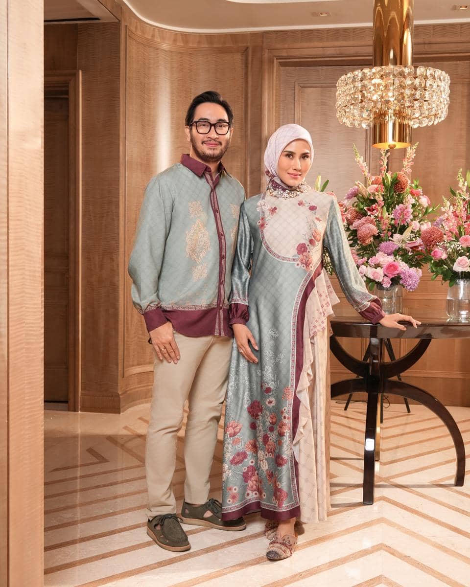 ide sarimbit lebaran 2026 warna pastel