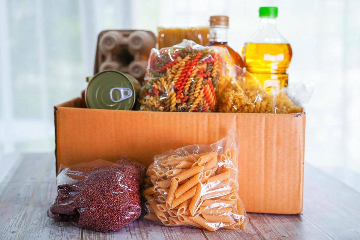 ilustrasi hampers sembako mini