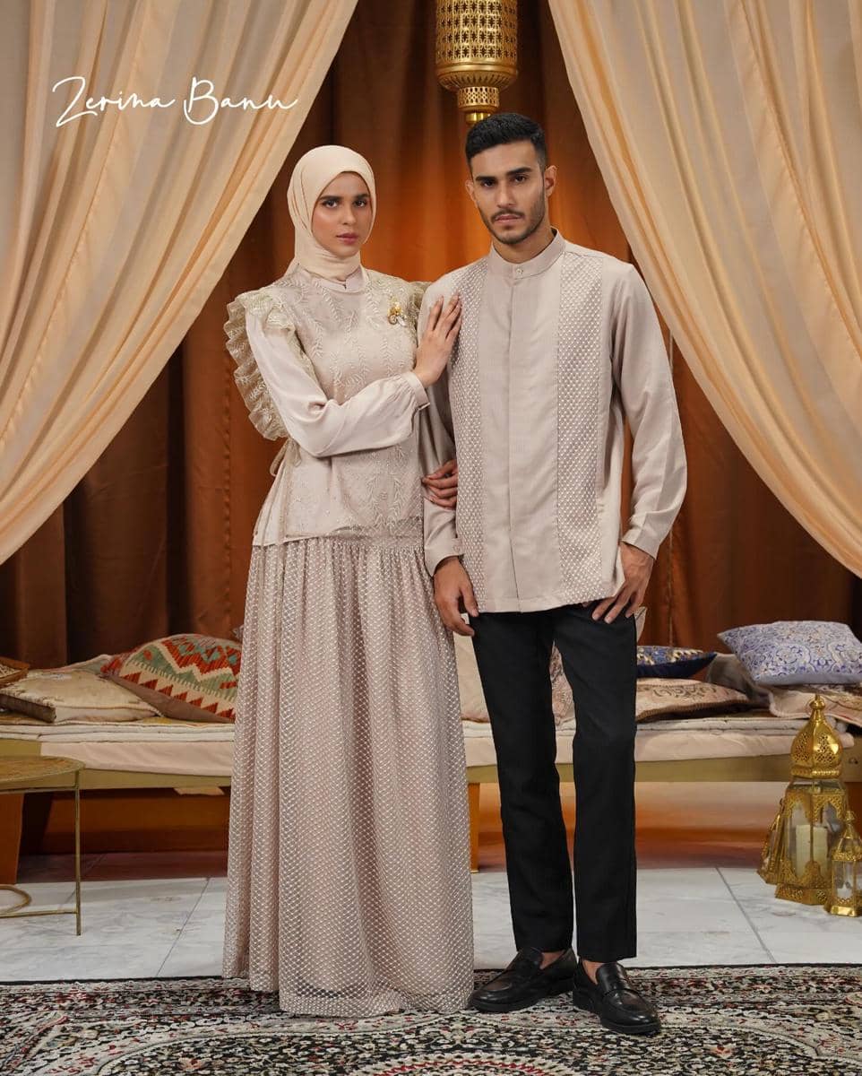 ide sarimbit lebaran 2026 warna pastel