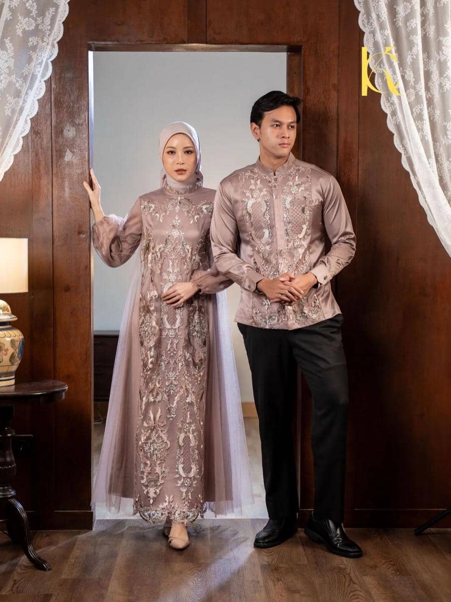 ide sarimbit lebaran 2026 warna pastel