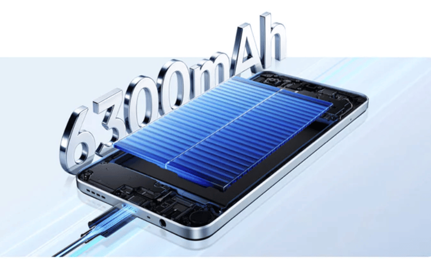 ilustrasi kapasitas baterai realme Note 80 