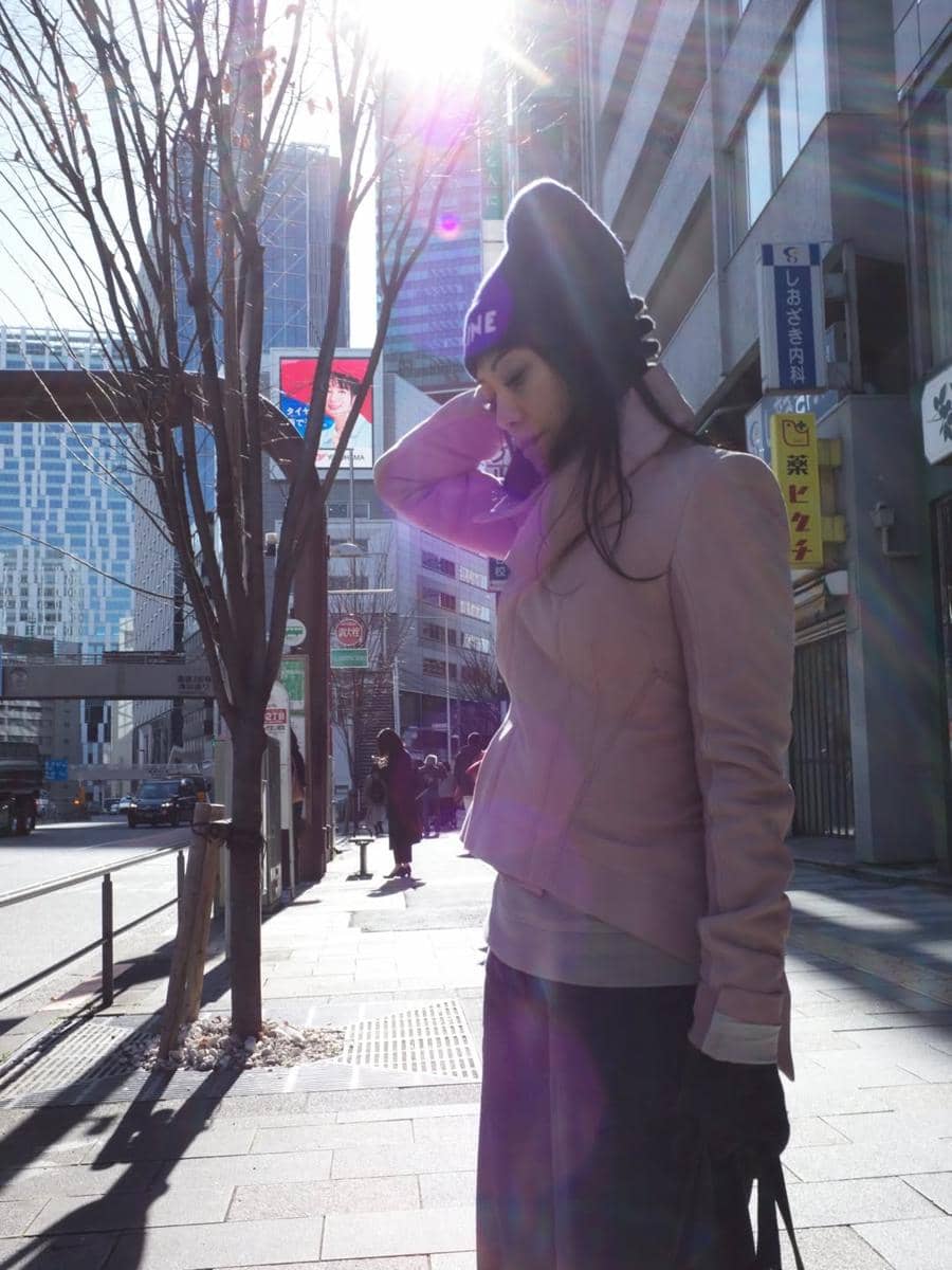 Anggun C. Sasmi jalan-jalan di Harajuku