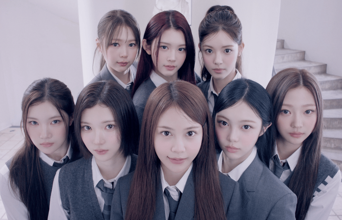 Hearts2Hearts dalam musik video "FOCUS"