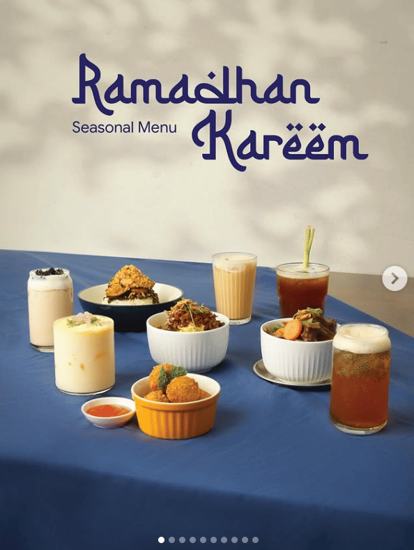 Poster paket buka puasa Ramadan di Arung Senja.