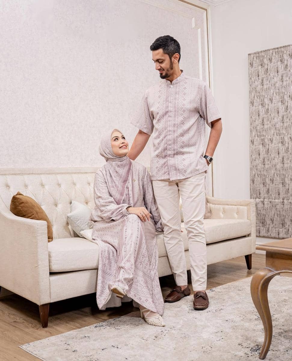 ide sarimbit lebaran 2026 warna pastel