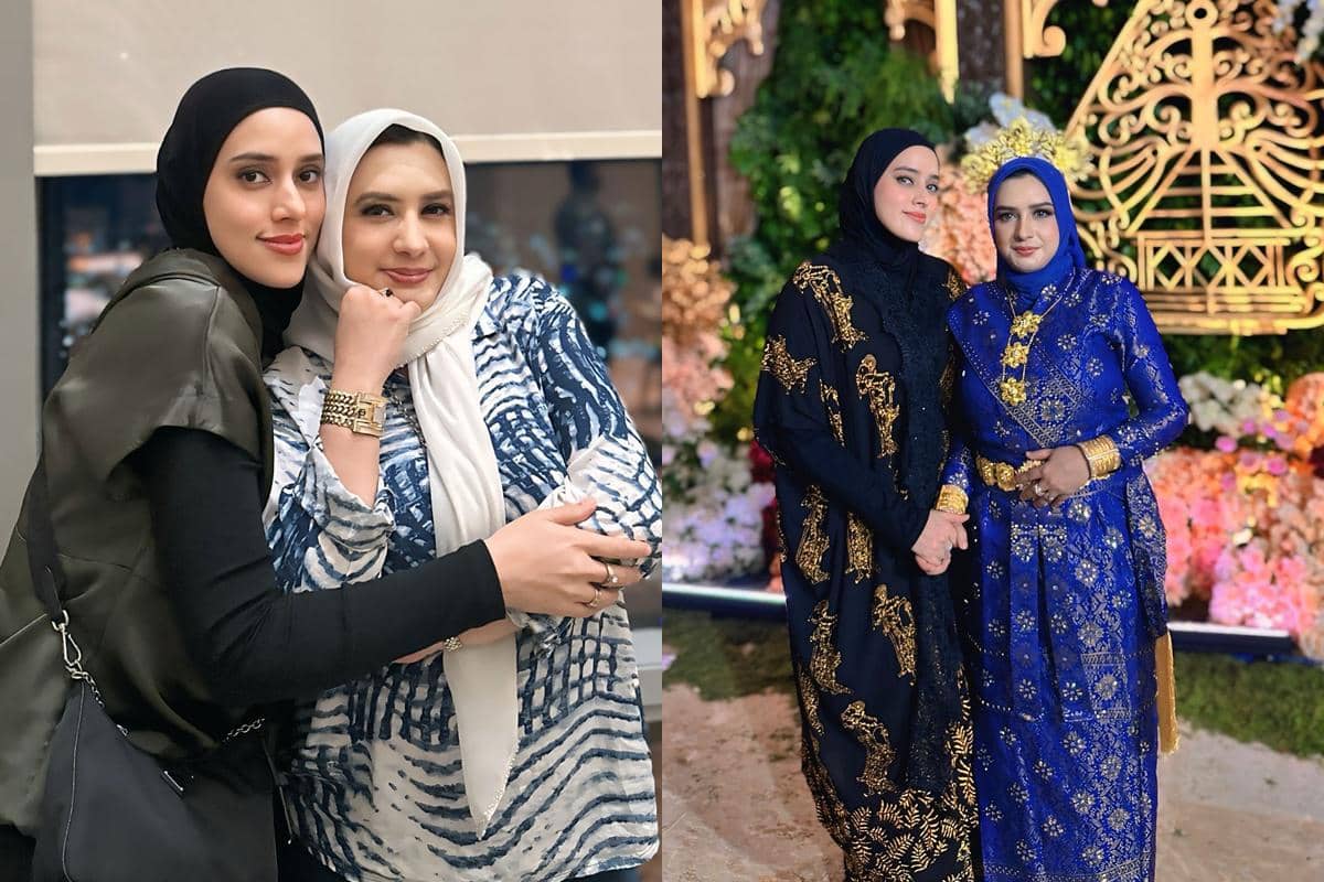 7 Potret Kedekatan Fairuz A Rafiq dan Fadia, Kakaknya