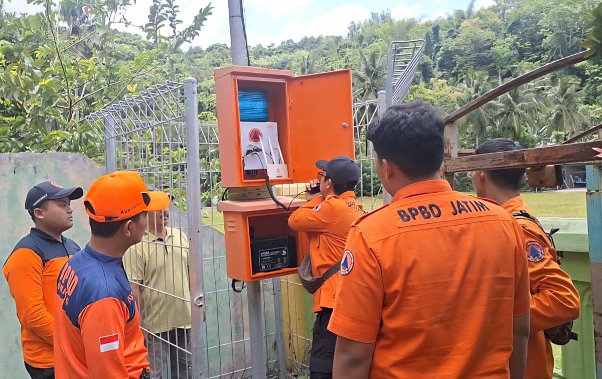 71 EWS di Jatim Dicek, Antisipasi Banjir hingga Tsunami