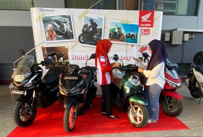 Pengunjung  Suzuya Plaza Binjai Antusias Dengan Honda AT Family Day