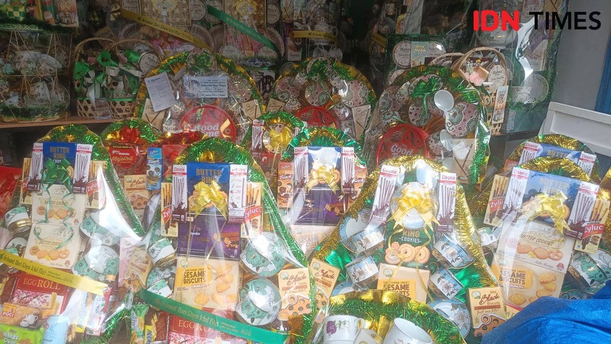 Bisnis Parsel Lebaran di Makassar Bergeliat, Pesanan Didominasi Kantor