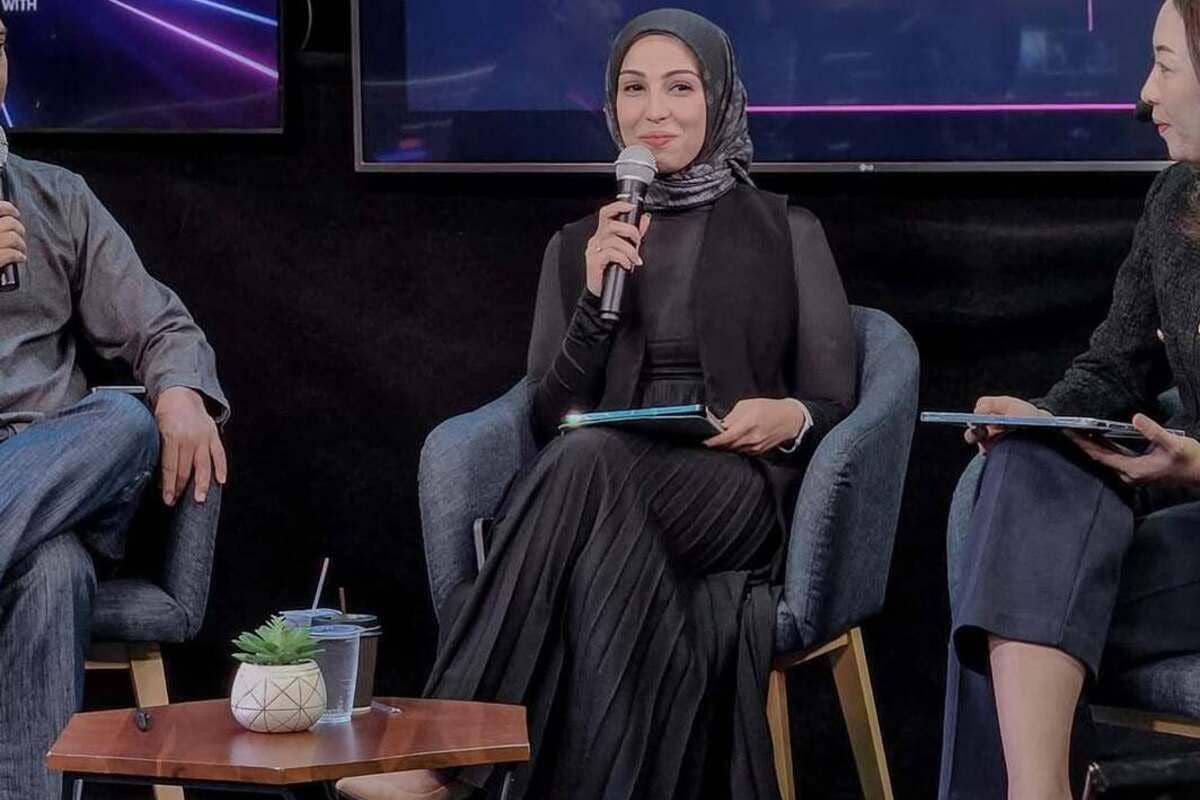 potret Sabrina Farhana