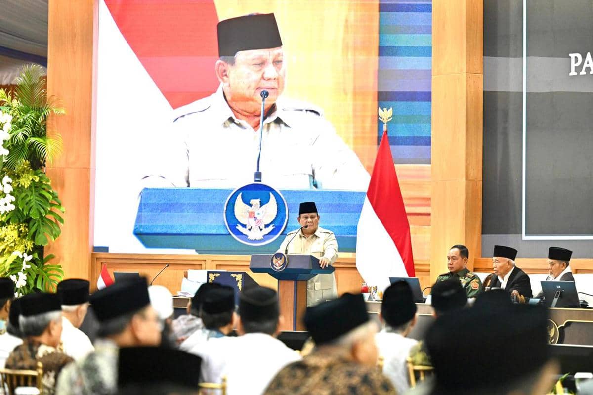 Tiga Jam Paparan Prabowo ke Ulama soal Geopolitik dan Geoekonomi
