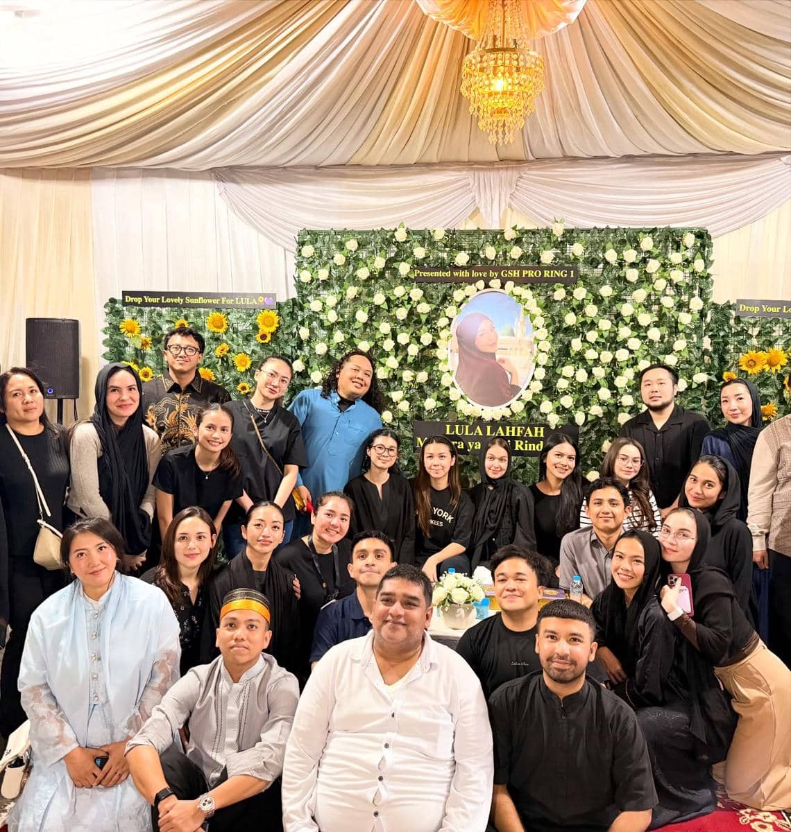 Tahlilan 40 Hari Meninggalnya Lula Lahfah (instagram.com/aanstory)