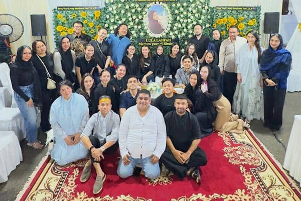 Momen Tahlilan 40 Hari Kepergian Lula Lahfah, Dihadiri Keluarga-Sahabat