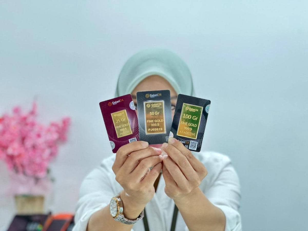 Update Harga Emas Batangan Palembang: Galeri 24-Antam Naik Tipis