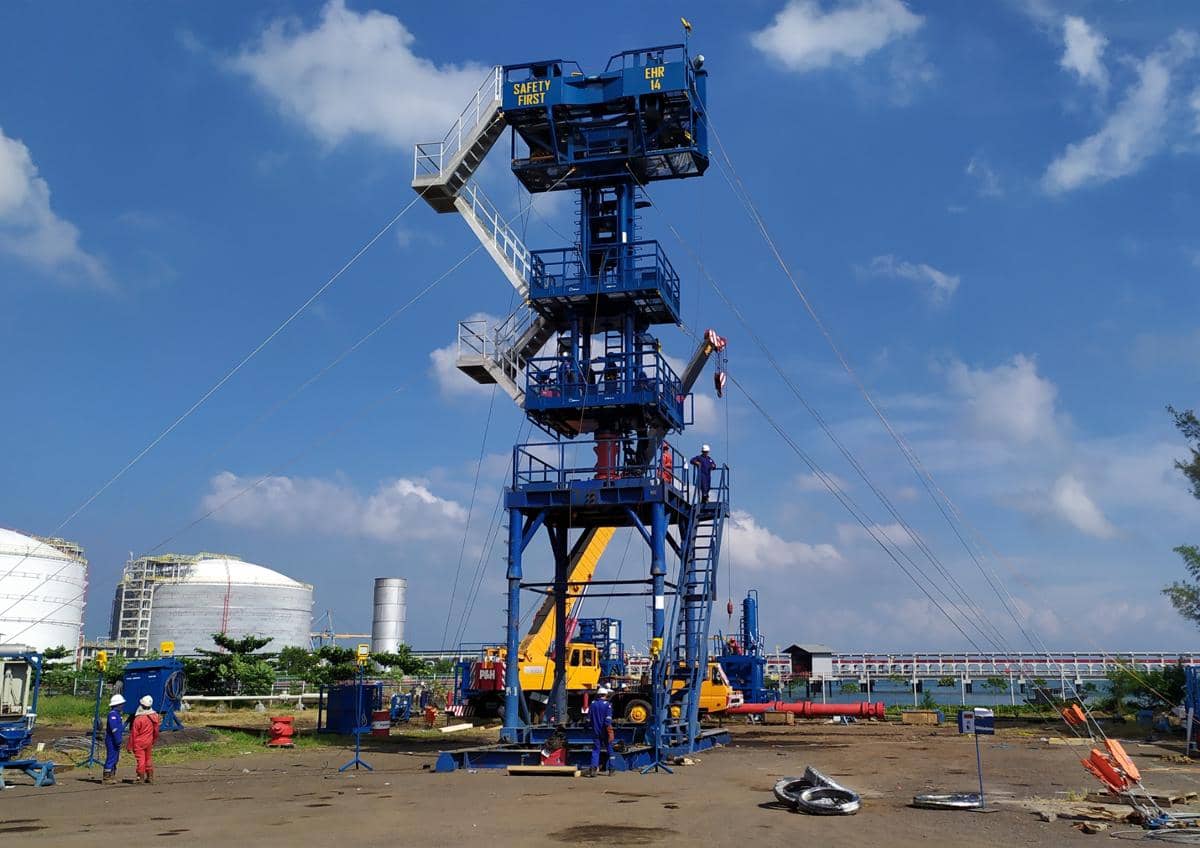 Elnusa Hydraulic Rig atau EHR