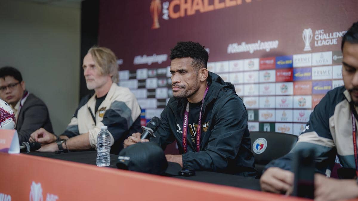 Skuad Dewa United jelang laga perempat final AFC Challenge League 2025/26. 