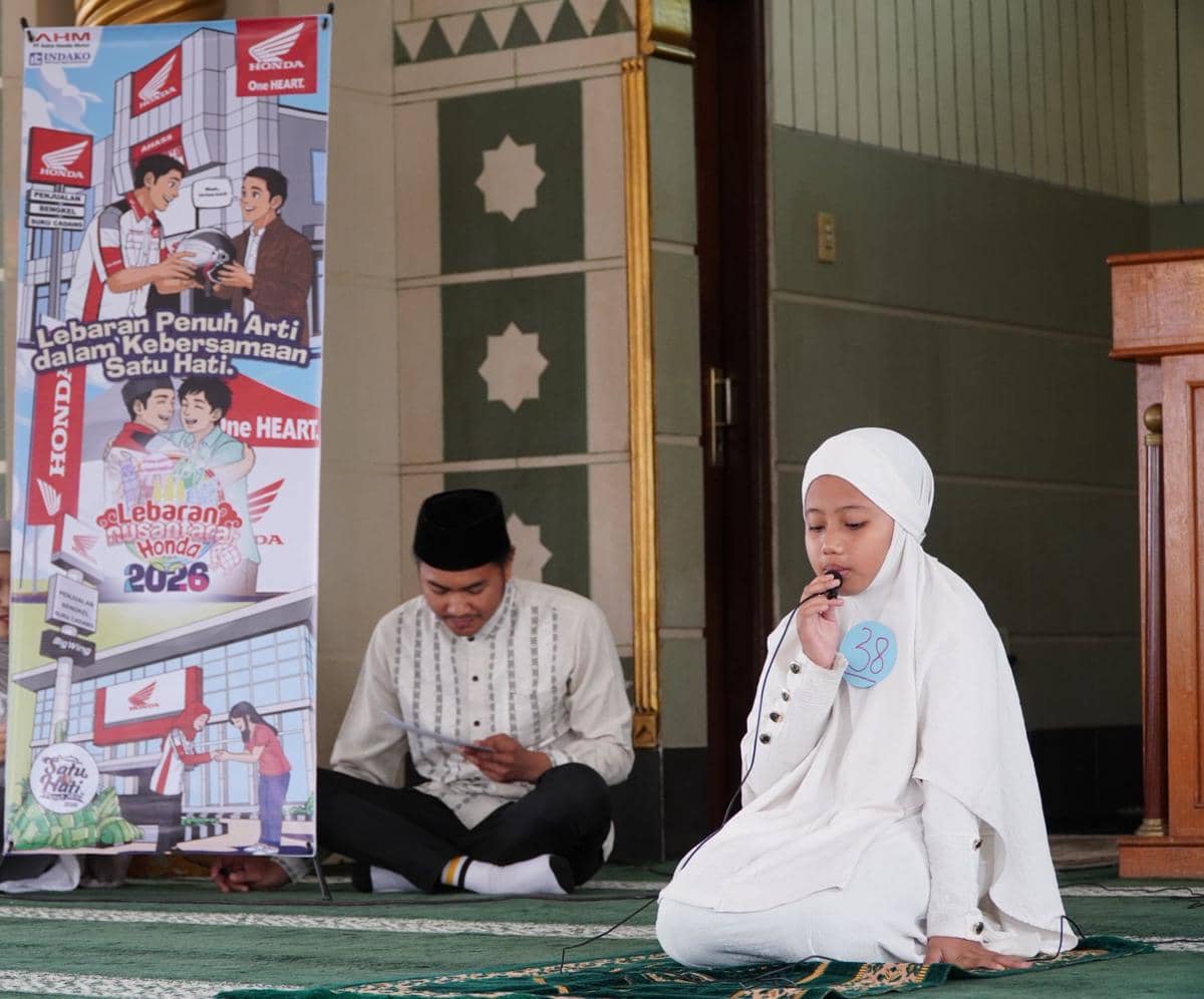 Ramadan, Indako Gelar Perlombaan Muslim Cilik di Masjid Medan Johor