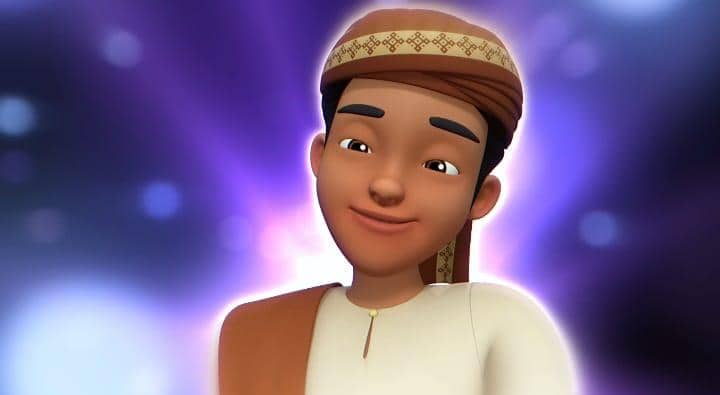 Abang Izham mengimami jamaah salat tarawih.