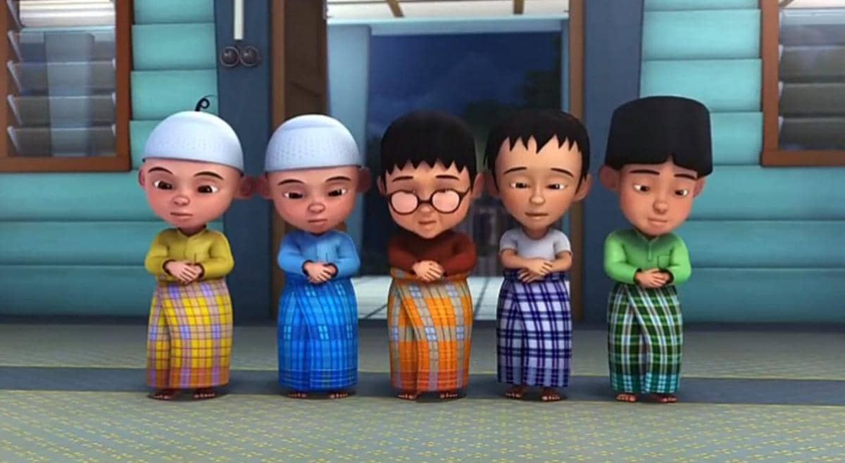 3 Imam Tarawih di Kampung Durian Runtuh Upin & Ipin