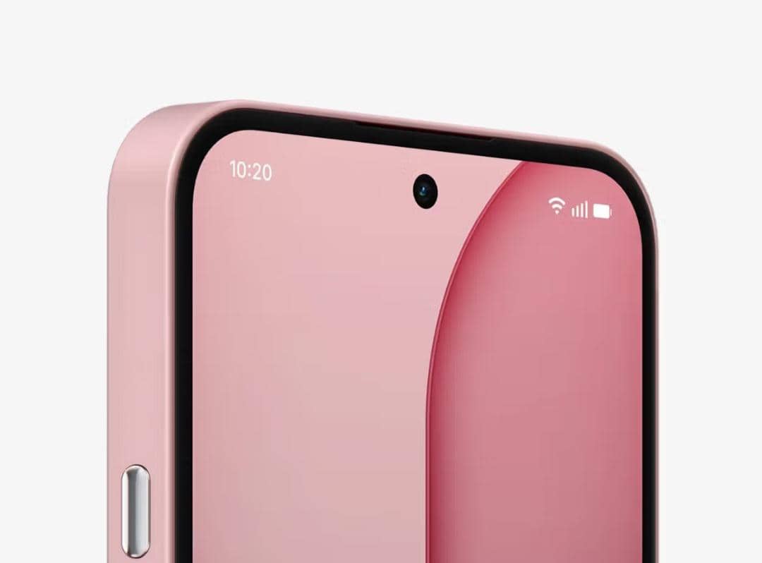 tampilan layar Nothing Phone (4a) 