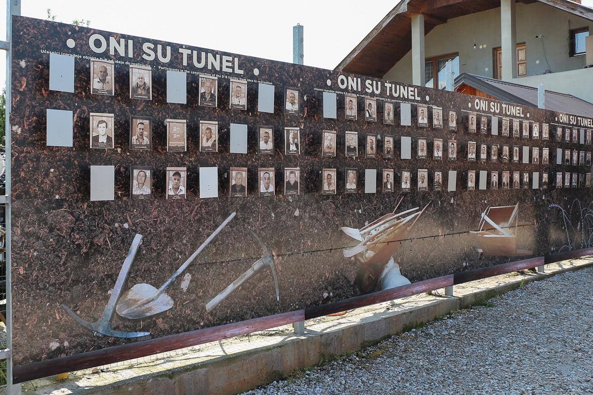 War Tunnel, Kota Sarajevo,  Bosnia dan Herzegovina 