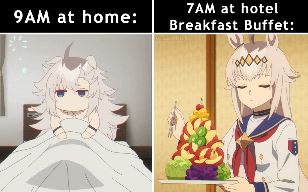 8 Meme Anime tentang Sarapan, Lagi-Lagi Dio Sok Asyik!