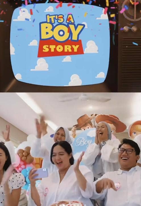 Gender Reveal Kehamilan Hanggini (instagram.com/hanggini)