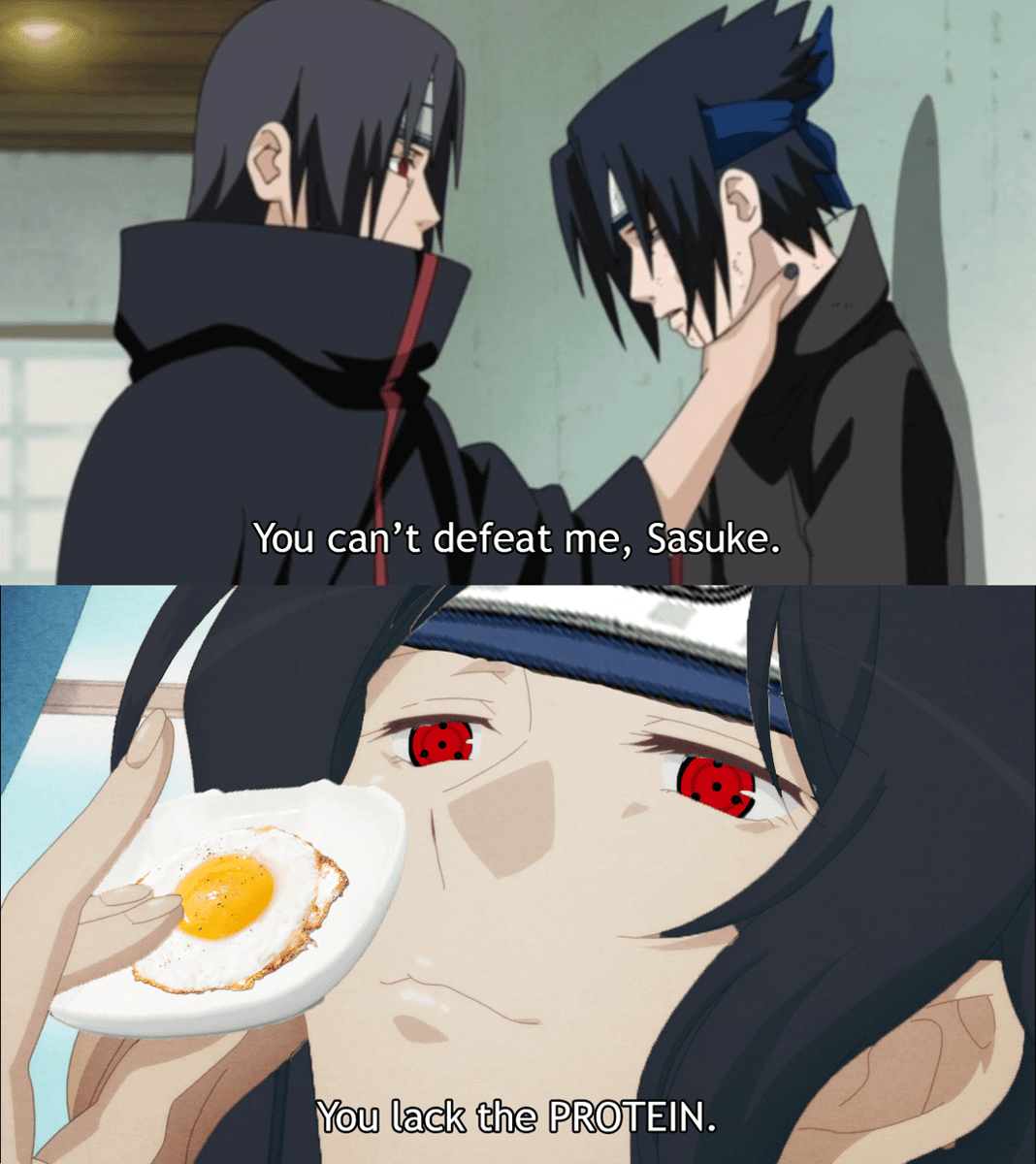 meme anime tentang sarapan